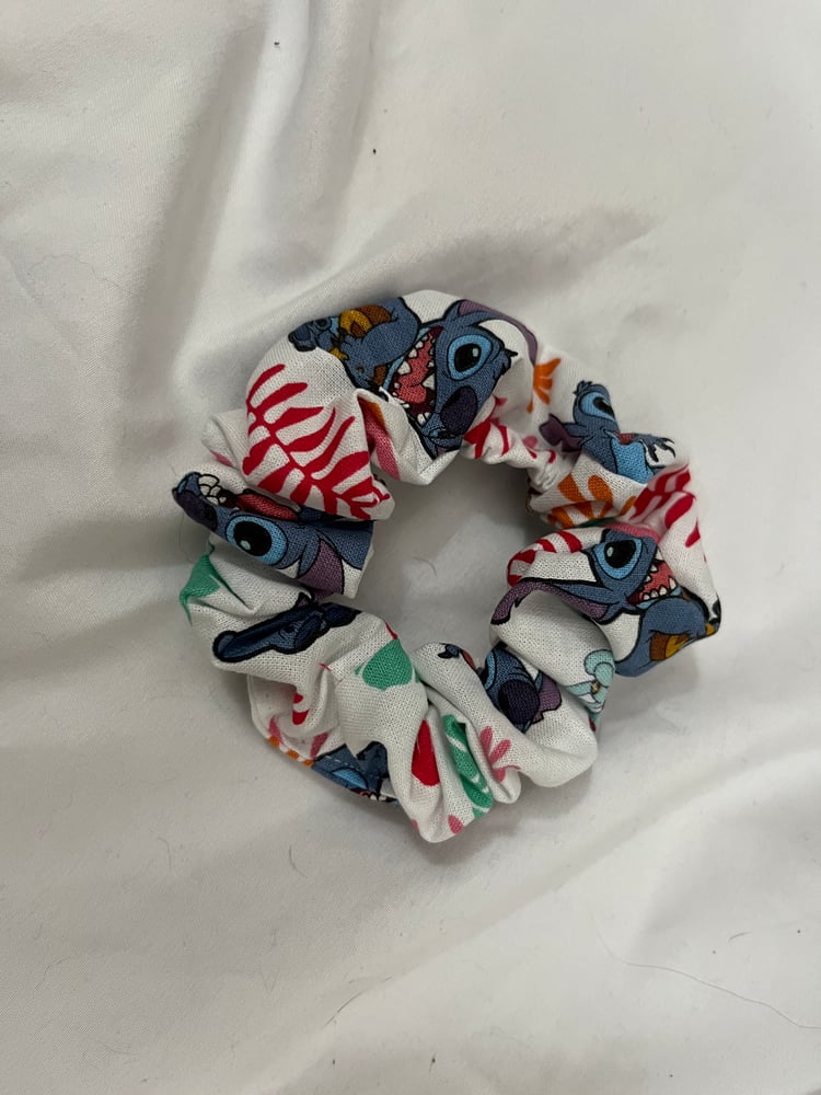 Image of Alien Tropics Scrunchie