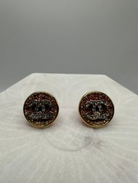 Image 3 of Chanel Ruby Studs