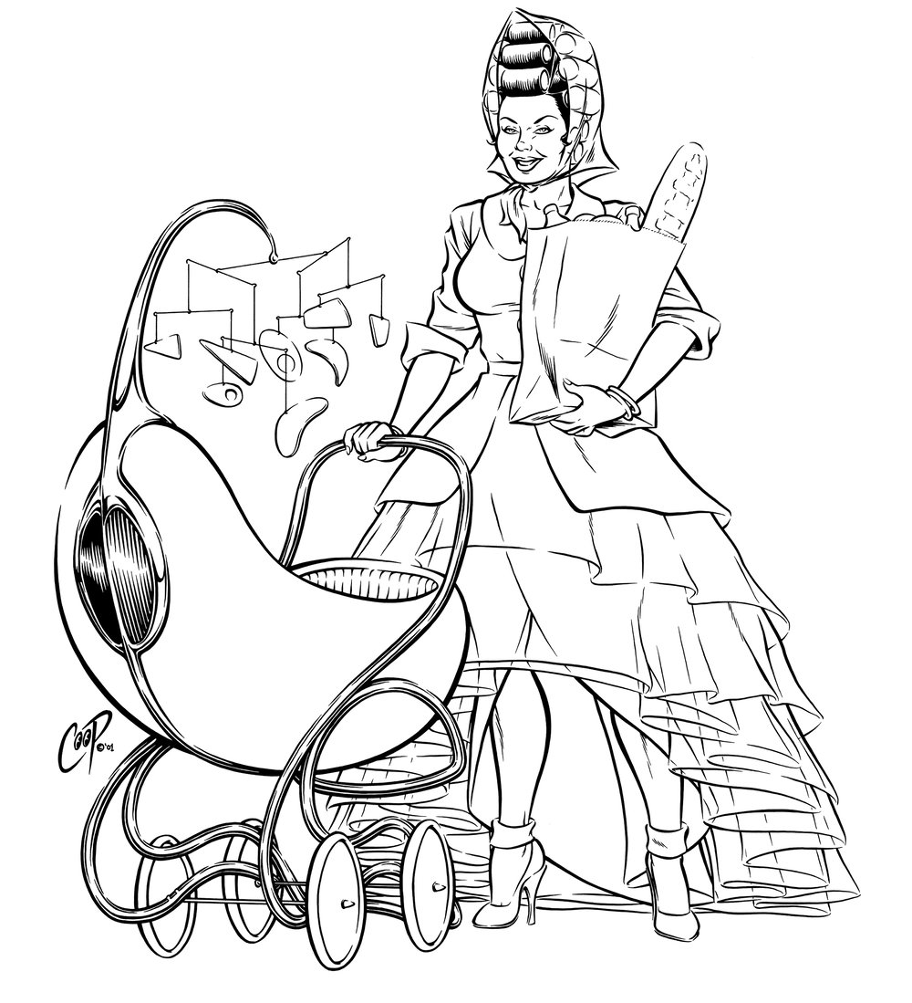 Image of MILF Original art