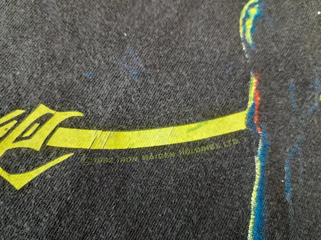 1992 Iron Maiden T-Shirt L