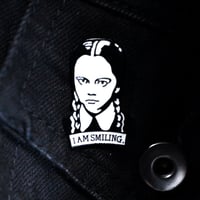 Image 2 of Wednesday Addams Soft Enamel Pin
