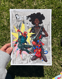 Image 2 of Spider Punk Print