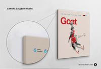 Image 4 of Michael Jordan - Goat Basketball Poster Print