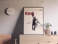 Image 2 of LeBron James - King Basketball Poster Print