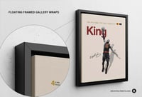 Image 5 of LeBron James - King Basketball Poster Print