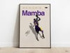 Kobe Bryant - Mamba Basketball Poster Print