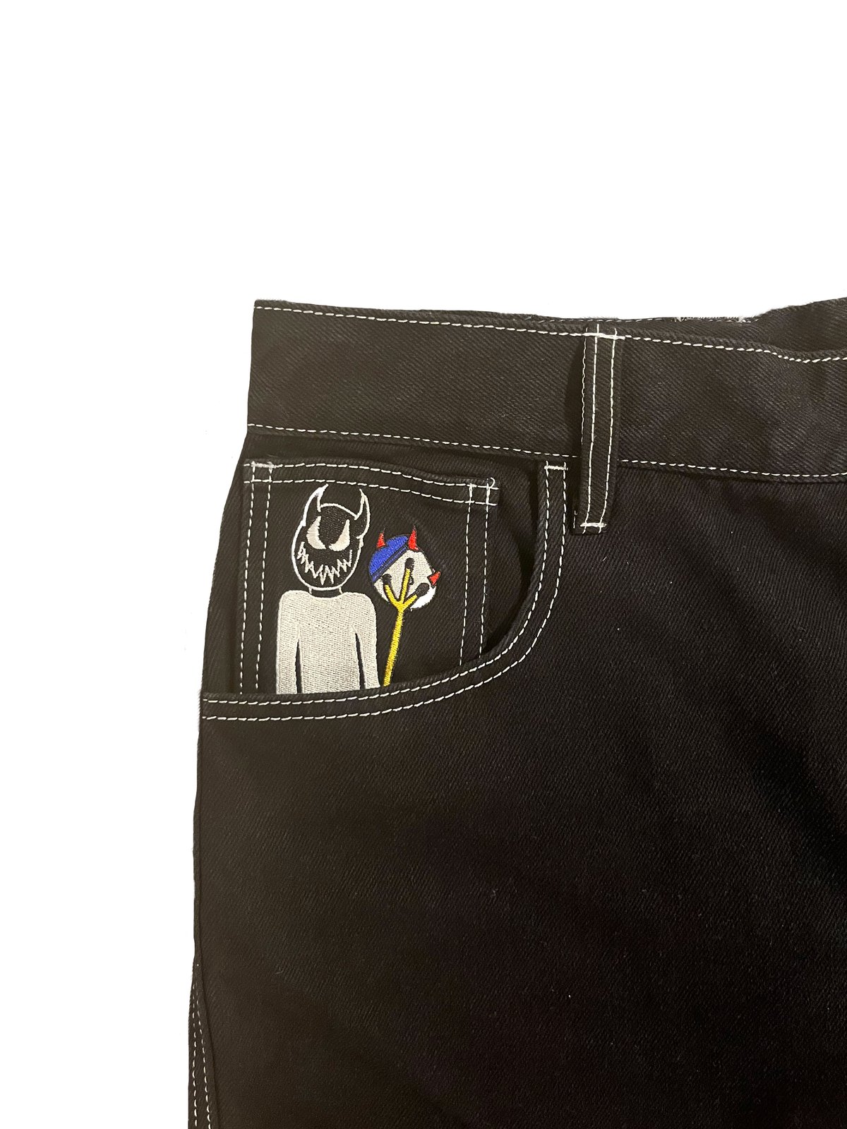 Image of Black Denim