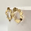 Wreath Brass Earring