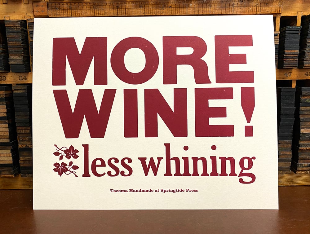 Image of More Wine!