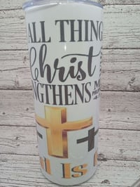 Image 2 of Tumbler/Christ