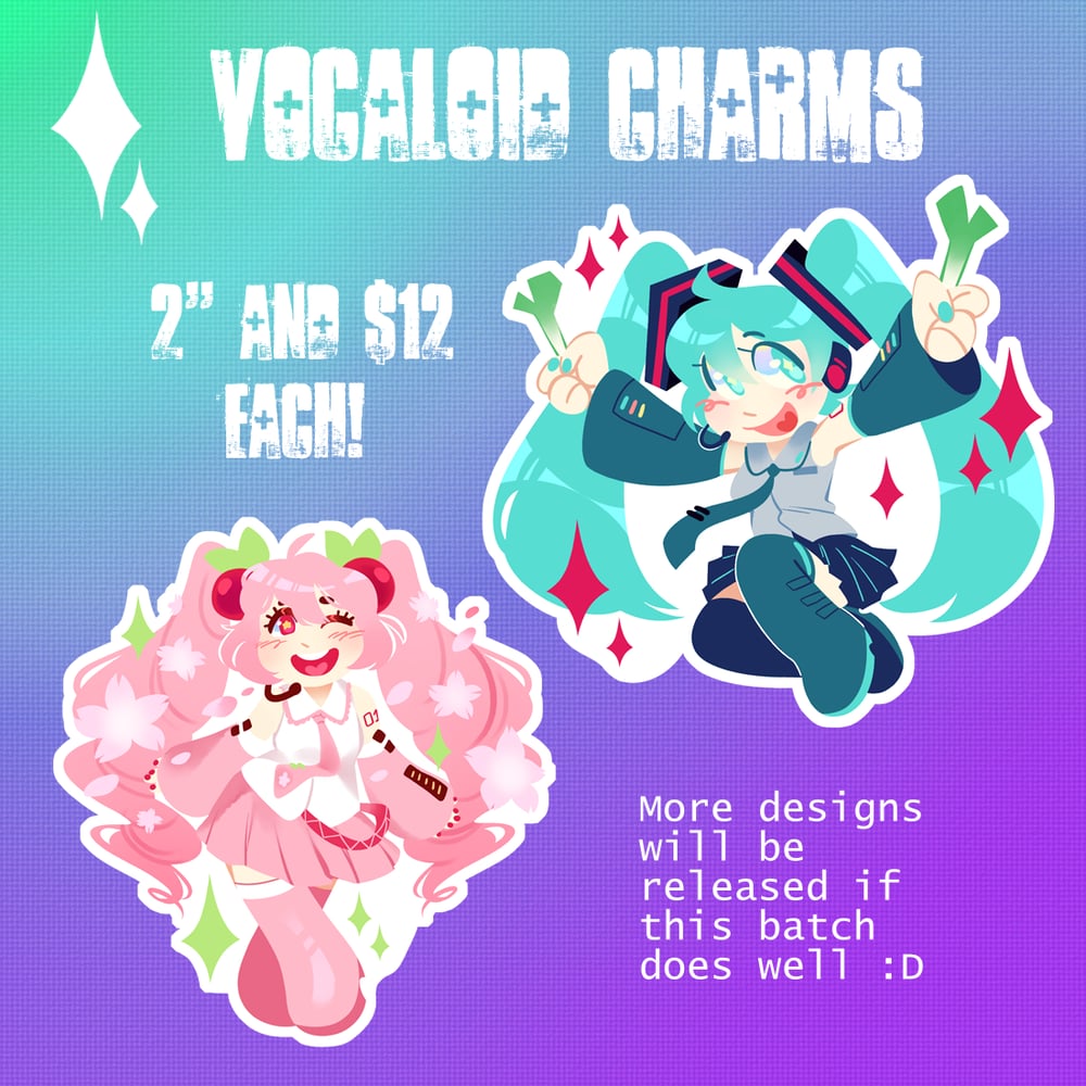 Image of Vocaloid Charms