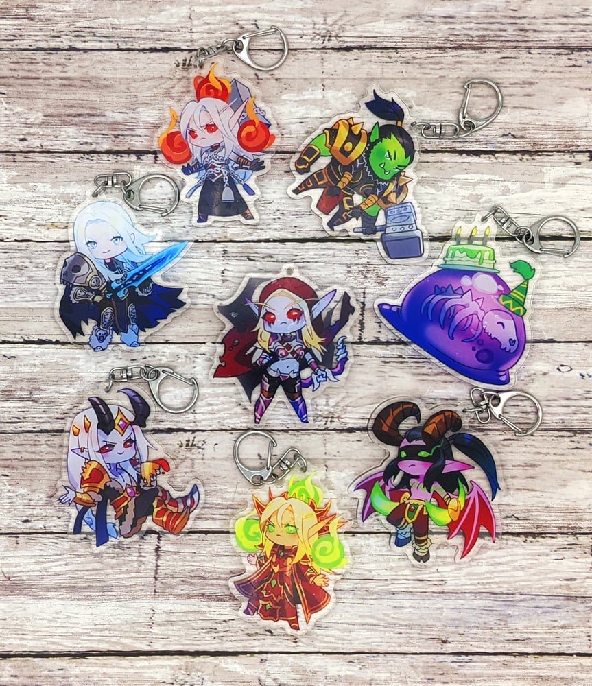 Image of Warcraft charms
