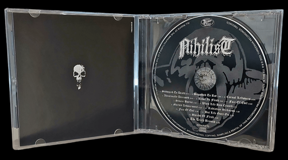 NIHILIST (PRE- ENTOMBED) - CARNAL LEFTOVERS CD