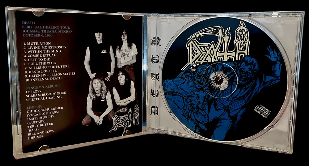 DEATH - LIVE SPRITUAL HEALING TOUR OCTOBER 6 1990, MEXICO