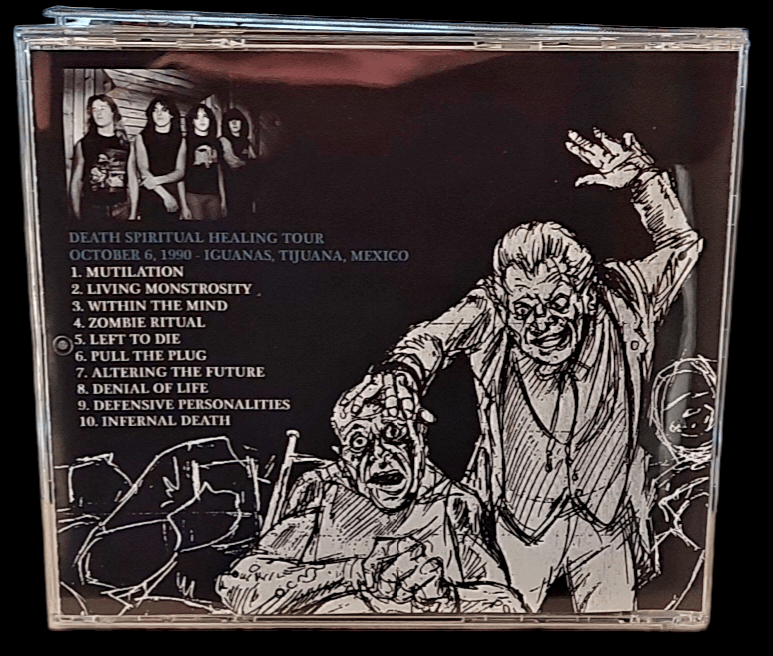 DEATH - LIVE SPRITUAL HEALING TOUR OCTOBER 6 1990, MEXICO