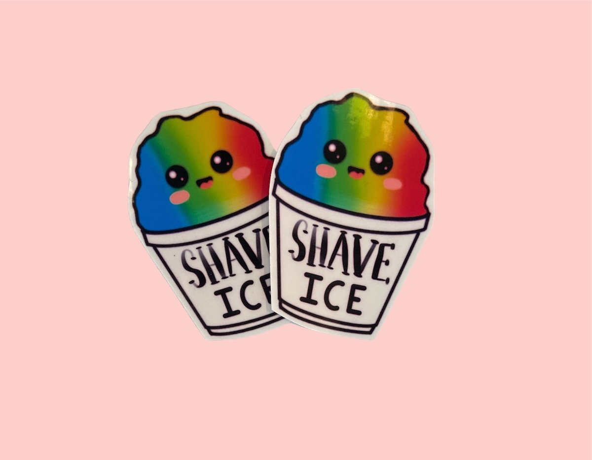 Image of Shave Ice Sticker