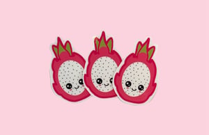 Image of Dragon Fruit Sticker