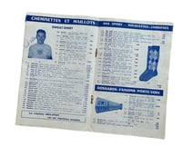 Image 2 of 1954 Unis-Sport mail order catalogue dedicated to the sale of cycling articles