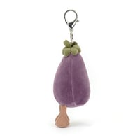 Image 3 of Vivacious Aubergine Bag Charm