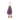 Vivacious Aubergine Bag Charm