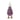 Vivacious Aubergine Bag Charm