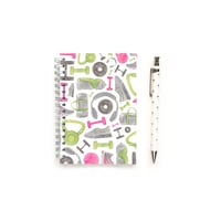 Image 1 of Gym Goals A6 Notebook