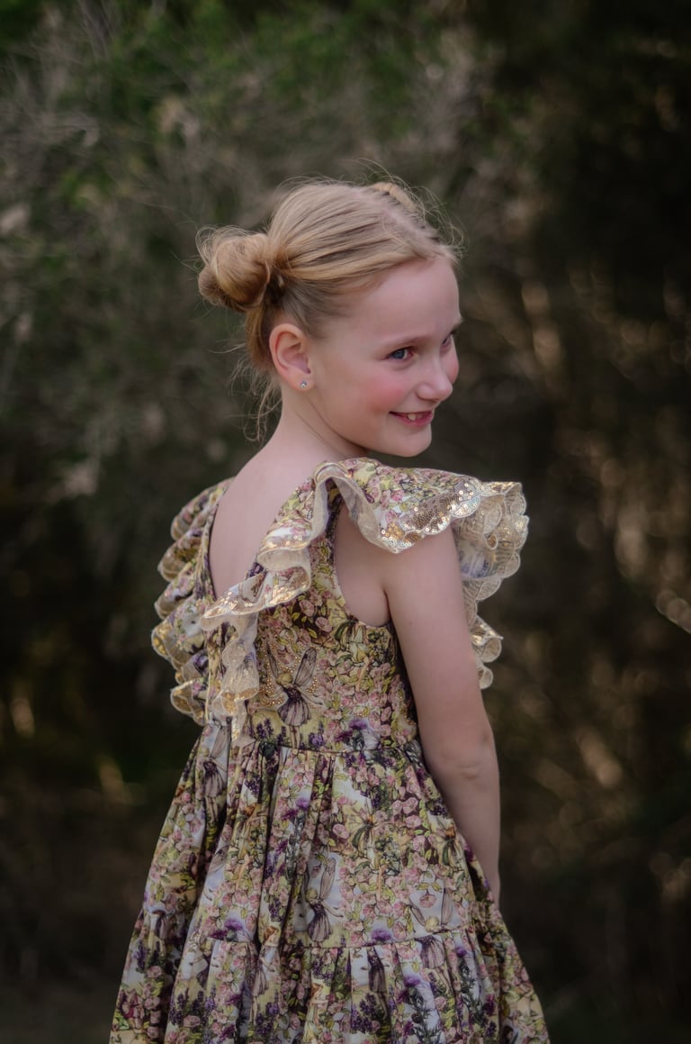 Thistle Fairy Dress Image 3