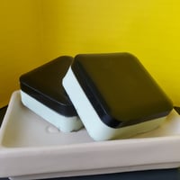 2 French Green Clay and Charcoal Detoxifying Bar