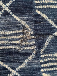 Image 4 of 60s AFRICAN HAND-LOOMED AND HAND-DYED INDIGO STOLE