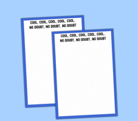 Image 3 of Cool cool Notepad A6