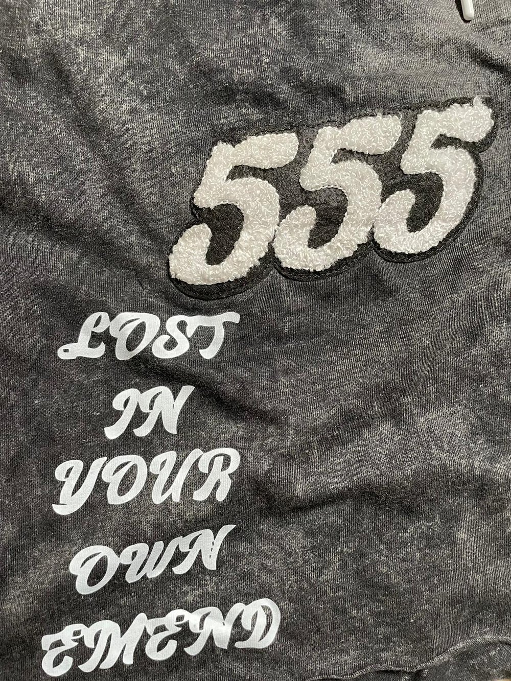 (BUNDLE) WASHED 555 EMEND T-SHIRT+SHORTS