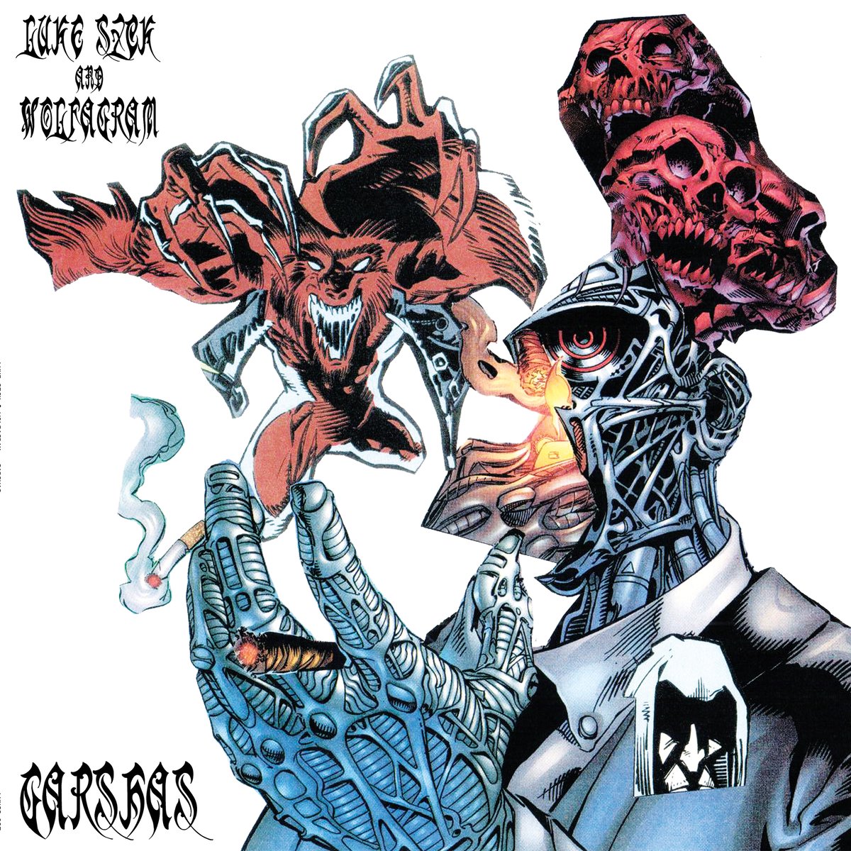 Image of LUKE SICK & WOLFAGRAM - Garshas LP