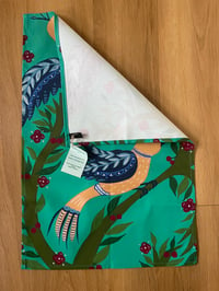 Image 2 of Original art blue bird Tea Towel