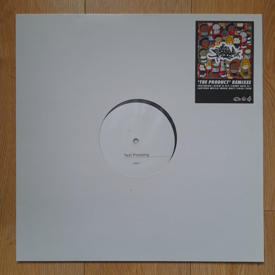 Image of *TEST PRESSING* Jazz Spastiks -  'The Product' REMIXES 12"