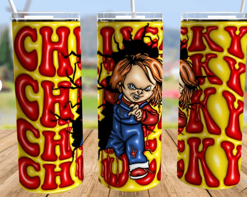 3D Halloween 20oz Tumblers