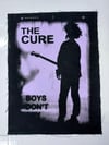 The Cure BOYS DON'T CRY Back Patch