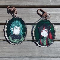 Generals of the Past Acrylic Keychains