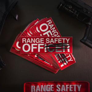 Image of Range Safety Off Sticker