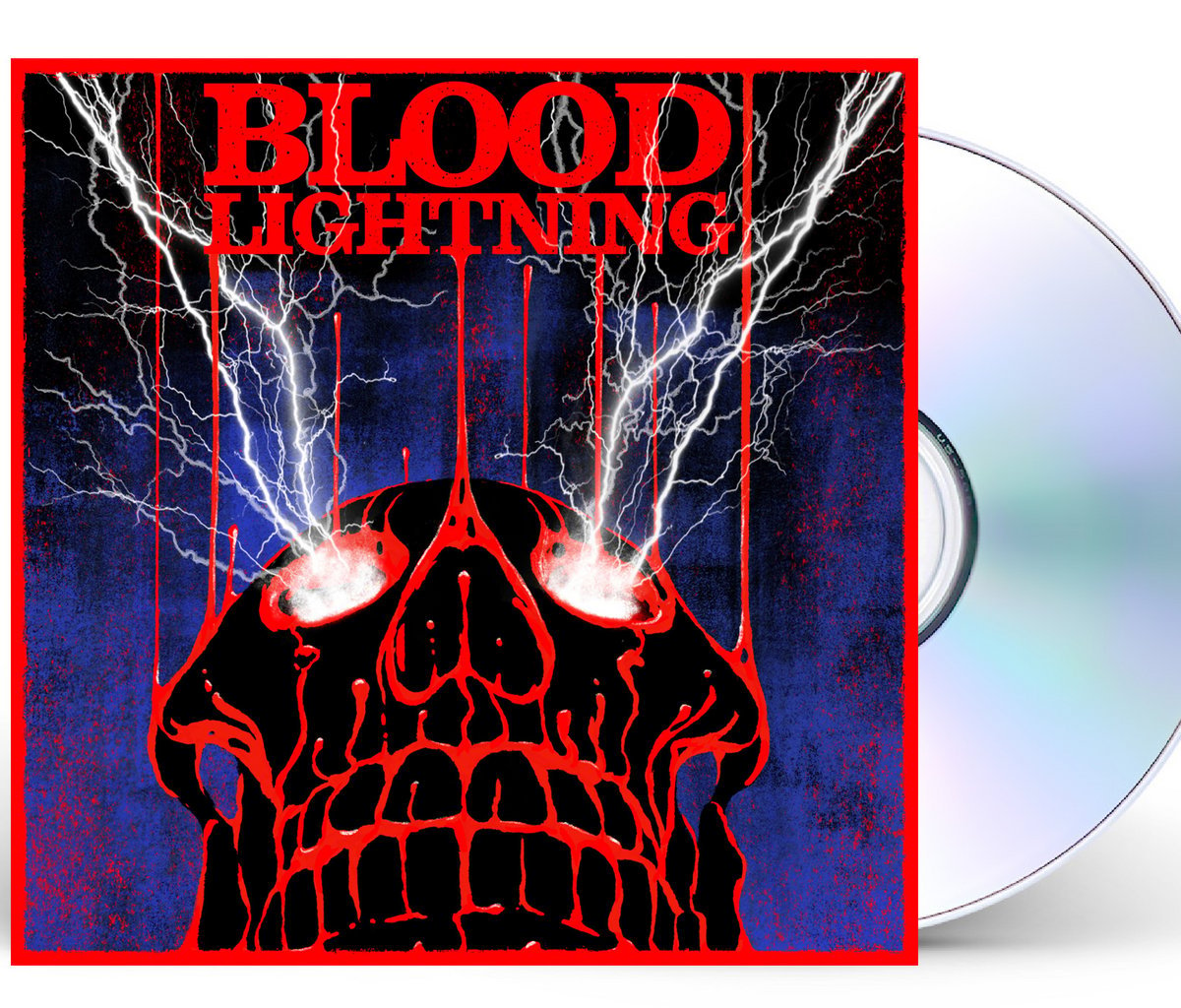 Image of Blood Lightning - S/T 4-Panel Limited Edition CD