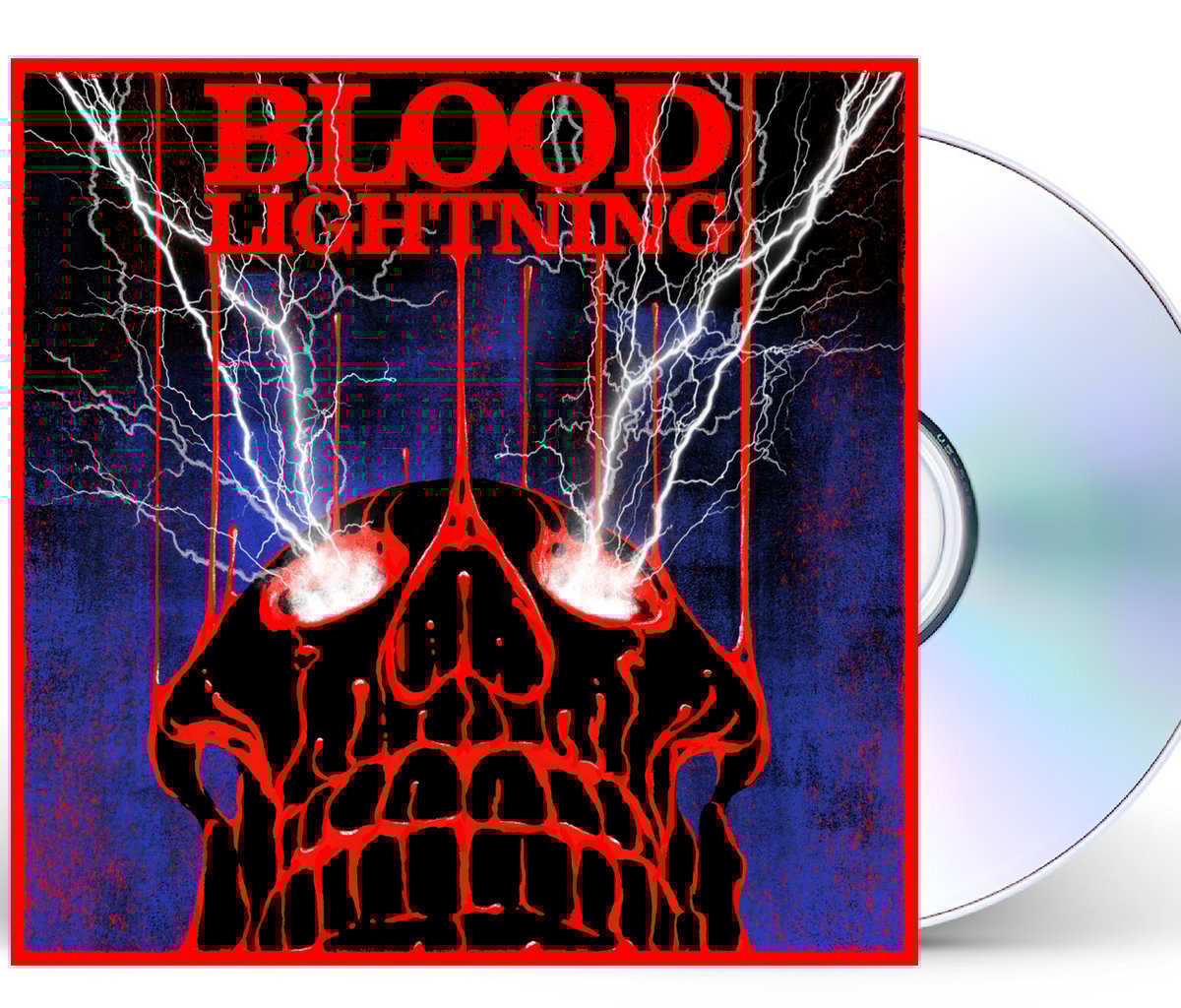 Image of Blood Lightning - S/T 4-Panel Limited Edition CD