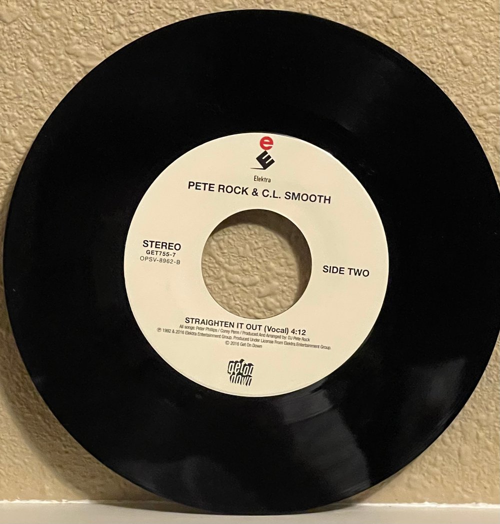 Pete Rock - Pete Rock & C.L. Smooth β They Reminisce Over You (T.R.O.Y.) 2016 7β 45rpm