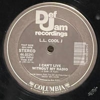 Image 3 of L.L. Cool J* – I Can Give You More / I Can't Live Without My Radio 1985 12”