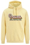 NEW Braves RETRO design on Beach Colored Hoodies - 4 Color choices