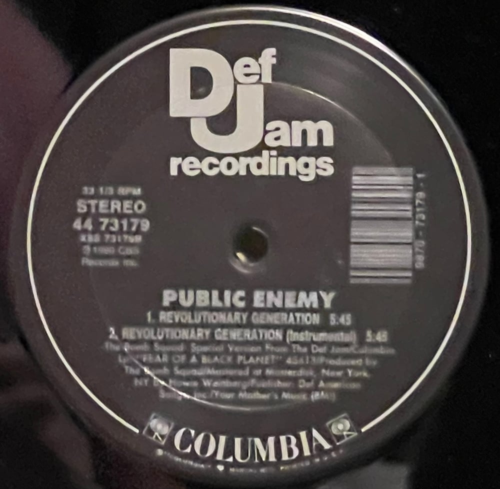 Public Enemy- 911 is a Joke 1990 12”