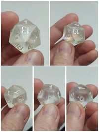 Image 3 of Dancing Lights 8 Piece Handmade Dice Set