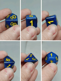 Image 4 of Kree 8 Piece RPG Handmade Dice Set