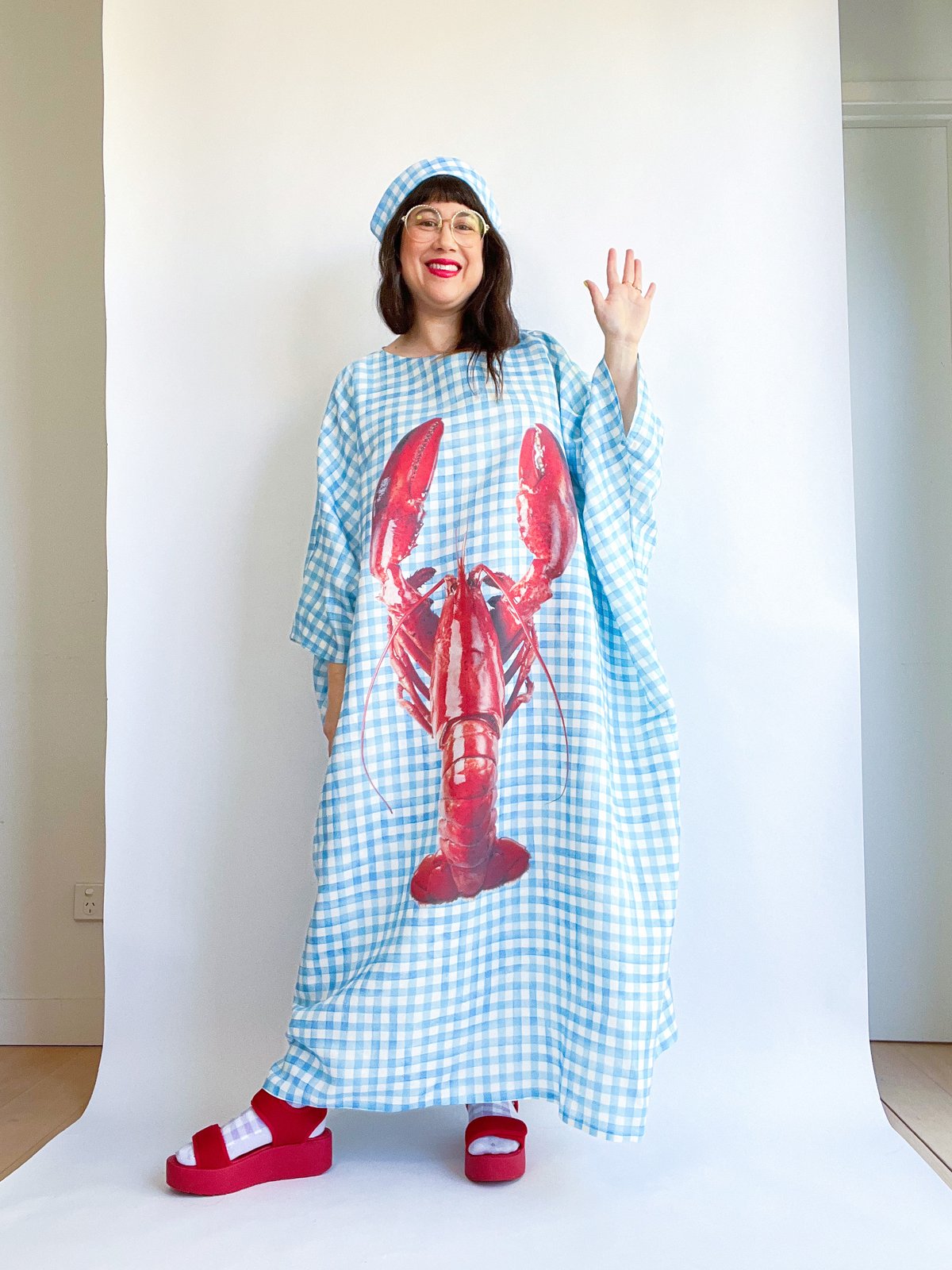 Image of Lobster Lemonface Dress