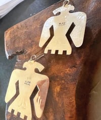 Image 2 of Thunderbird Sky earrings 