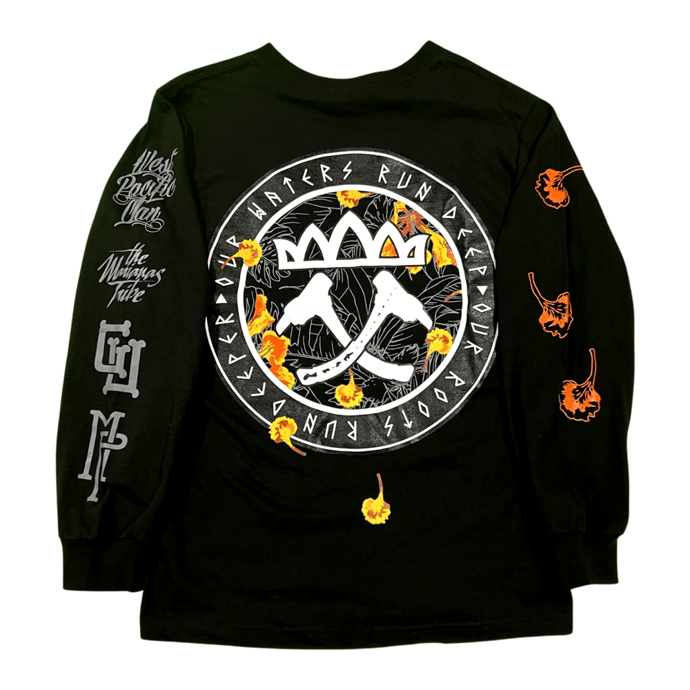 Image of Crowns Guam x Tribe Marianas - The Seal L/S (Flame Tree)