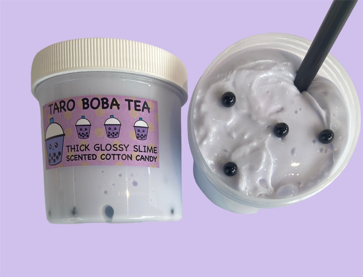 Image of Taro Boba Tea Slime